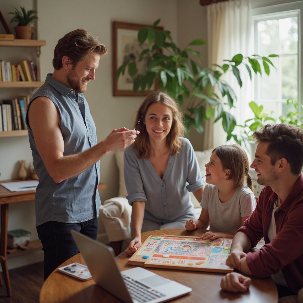 Family game night planning webinar